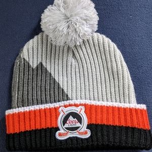 COORS Light beanie, Philadelphia hockey logo 🏒🍺